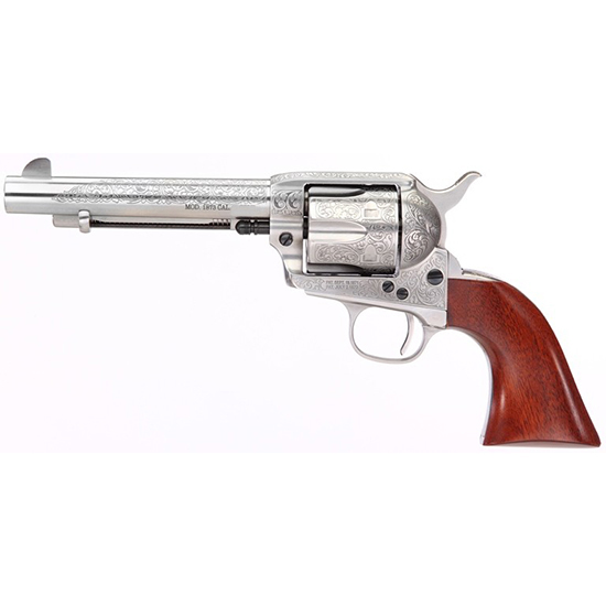 TF UBERTI 1873 CATTLEMAN 357MAG FLORAL ENGRAVED - Revolvers